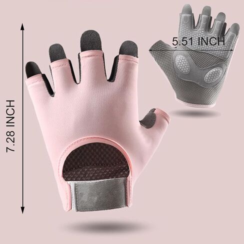 2 PCS Weight Lifting Gloves for Men and Women,Full Palm Protection&Breathable,Workout Gloves for Gym,Exercise,Fitness, Weightlifting, Pull-ups, Cycling in Saudi Arabia