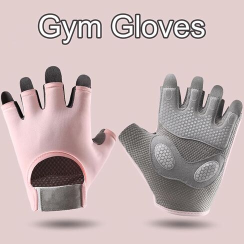 2 PCS Weight Lifting Gloves for Men and Women,Full Palm Protection&Breathable,Workout Gloves for Gym,Exercise,Fitness, Weightlifting, Pull-ups, Cycling in Saudi Arabia