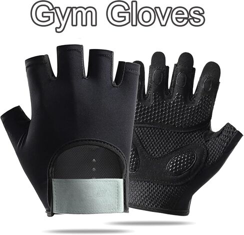 2 PCS Weight Lifting Gloves for Men and Women,Full Palm Protection&Breathable,Workout Gloves for Gym,Exercise,Fitness, Weightlifting, Pull-ups, Cycling in Saudi Arabia