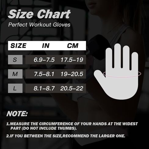 قفازات رفع الأثقال، للرجال والنساء، قفازات التمرين مع دعم المعصم للتمرين، رفع الأثقال، التدريب، السحب قابل للتنفس وملاءمة مريحة in Kuwait