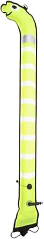 Yiju Surface Marker Buoy Inflatable Tube Highly Visible Snorkeling Scuba Marking Location of Divers Surface Marker Signal Tube in Kuwait
