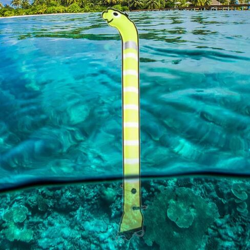 Yiju Surface Marker Buoy Inflatable Tube Highly Visible Snorkeling Scuba Marking Location of Divers Surface Marker Signal Tube in Kuwait