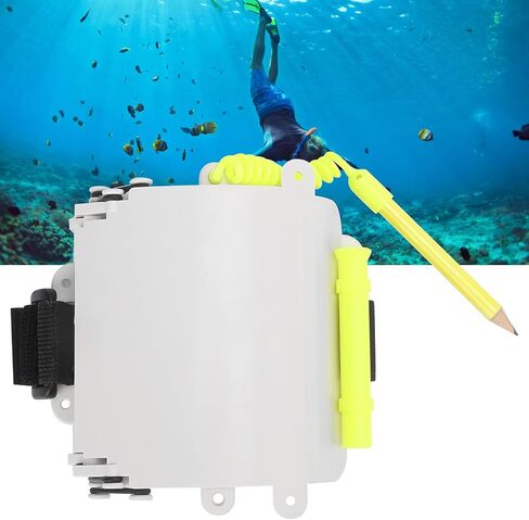 Diving Wrist Writing Slate Underwater Adjustable Write Slate with Pencil Dive Accessory Durable ABS Material Erasable Reusable for Scuba Diving Snorkeling in Saudi Arabia