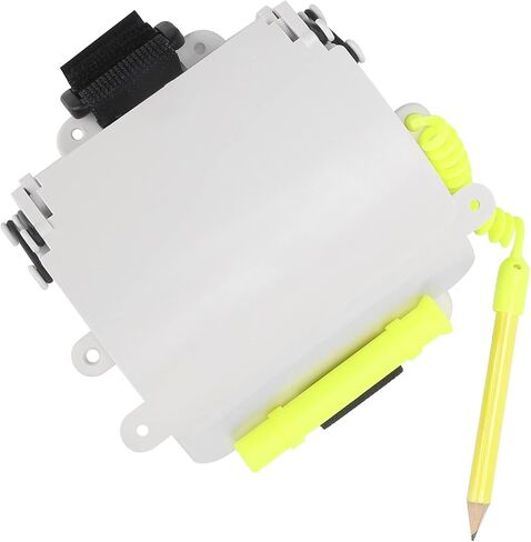 Diving Wrist Writing Slate Underwater Adjustable Write Slate with Pencil Dive Accessory Durable ABS Material Erasable Reusable for Scuba Diving Snorkeling in Saudi Arabia