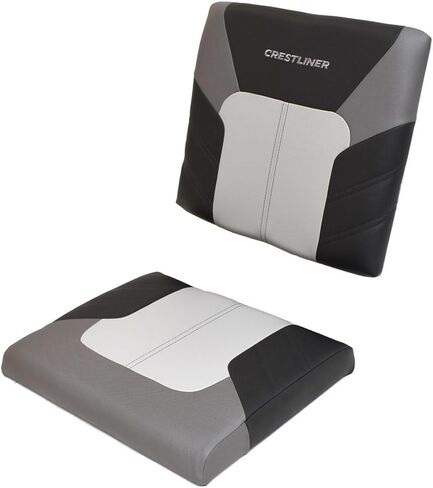 Crestliner Boat Jump Seat Cushions 2271974 | Black Gray in Saudi Arabia