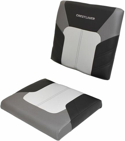 Crestliner Boat Jump Seat Cushions 2271974 | Black Gray in Saudi Arabia