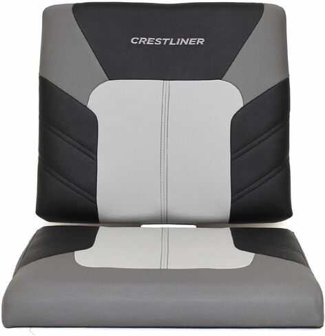 Crestliner Boat Jump Seat Cushions 2271974 | Black Gray in Saudi Arabia
