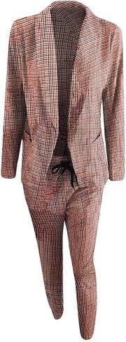 Womens 2 Piece Outfits Office Pants Suits Dressy Business Casual Outfits Professional Blazer Sets Work Pant Suits in Saudi Arabia