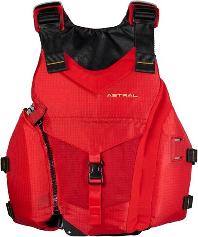 سترة نجاة ليلى للسيدات من Astral - سترة نجاة مريحة للبالغين من نوع USCG Type III PFD للرحلات البحرية والرحلات والمياه البيضاء in Kuwait