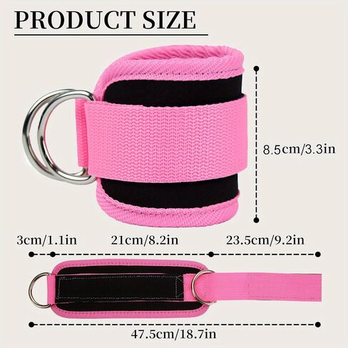 Ankle Resistance Band Wristband Adjustable Fitness Hip Rebound Band, Gym Foot and Leg Training in Saudi Arabia