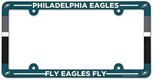 WinCraft Philadelphia Eagles Full Color Plastic License Plate Frame in Saudi Arabia