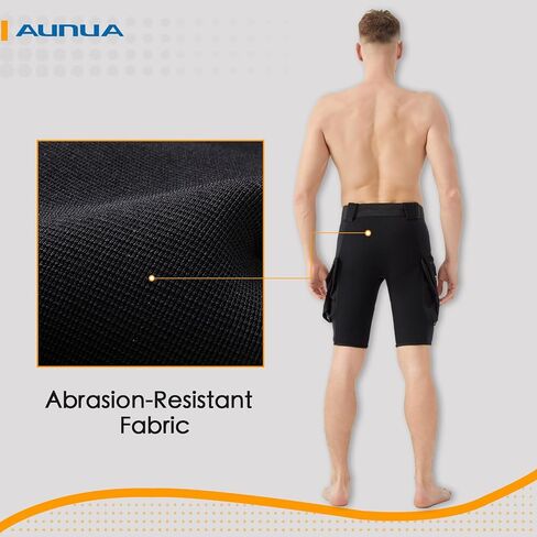 2mm Men’s Wetsuit Shorts with Large Cargo Pockets in Saudi Arabia