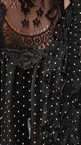 Sea Women's Melody Polka-Dot Long Sleeve Top in Kuwait