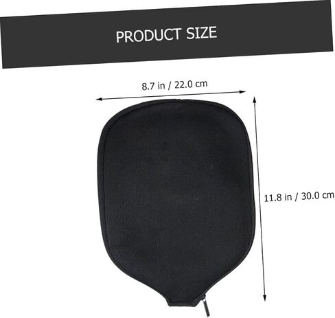 SUPVOX 2pcs Pickle Racket Cover Protect Zipper Neoprene Material in Saudi Arabia