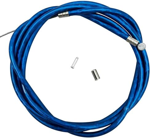 Universal Metallic Blue Color Bicycle Brake Cable Wire, 172cm/68", Mountain Bike Compatible in Saudi Arabia