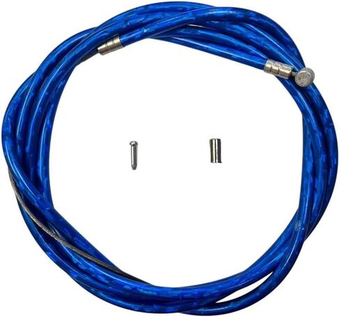 Universal Metallic Blue Color Bicycle Brake Cable Wire, 172cm/68", Mountain Bike Compatible in Saudi Arabia