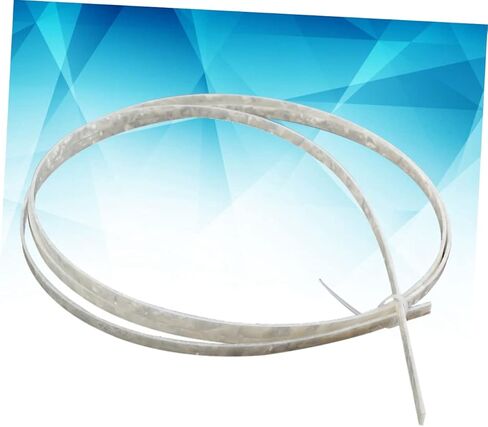 Milisten White Guitar Binding Strips Durable Color Binding for Acoustic Classical Guitar Ukulele for Luthiers and Makers in Saudi Arabia