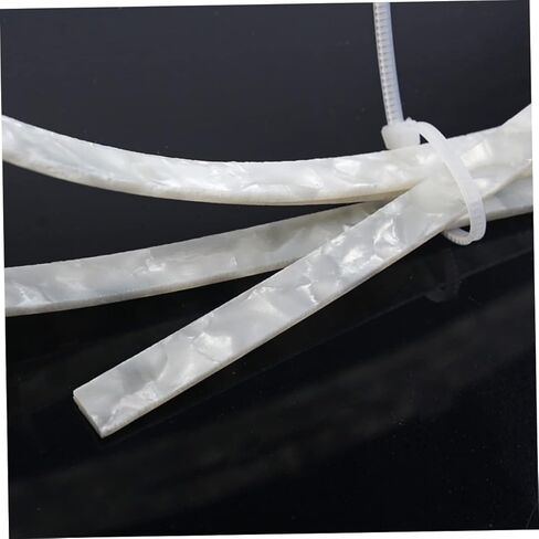 Milisten White Guitar Binding Strips Durable Color Binding for Acoustic Classical Guitar Ukulele for Luthiers and Makers in Saudi Arabia