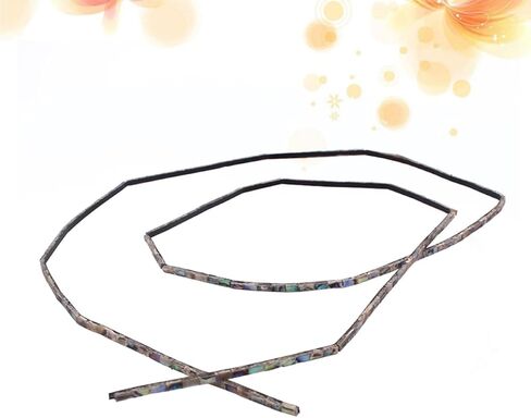 Colorful Abalone Shell Guitar Purfling Strip Durable Binding Trim for Guitar Ukulele Mandolin and Banjo Repairs High Grade Craftsmanship for DIY Projects in Saudi Arabia