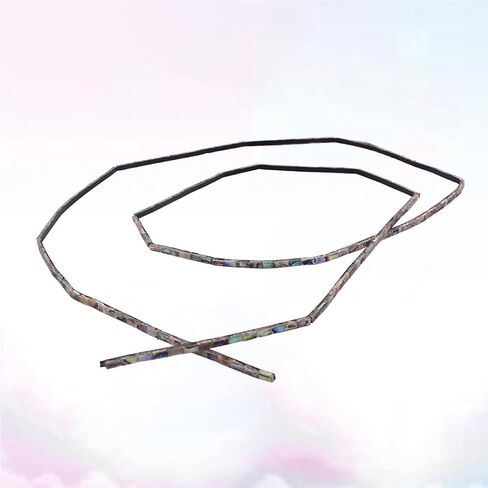 Colorful Abalone Shell Guitar Purfling Strip Durable Binding Trim for Guitar Ukulele Mandolin and Banjo Repairs High Grade Craftsmanship for DIY Projects in Saudi Arabia