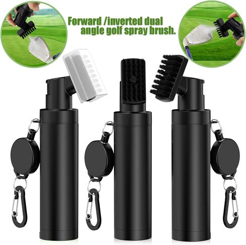 Premium Golf Club Cleaner Brush with Pressurized Water Sprayer – 5OZ Portable Club Brush for Quick Cleaning, Ideal Golf Accessories for Men – Caddy Splash Design in Saudi Arabia