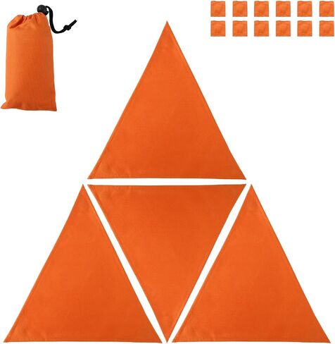 Blaze Orange Safety Panel Set, Waterproof Hunting Blinds Panels with Magnet Buttons and A Storage Bag Suitable for Ground and Tree Stand Hunting Blinds Tents in Saudi Arabia