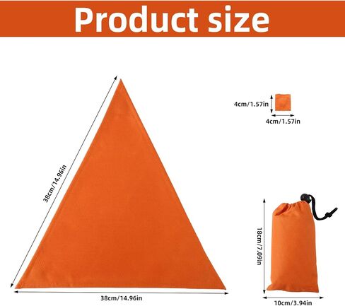 Blaze Orange Safety Panel Set, Waterproof Hunting Blinds Panels with Magnet Buttons and A Storage Bag Suitable for Ground and Tree Stand Hunting Blinds Tents in Saudi Arabia