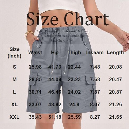 Cargo Shorts Women Quick Dry Athletic Bermuda Shorts Casual Knee Length Hiking Short Waterproof Long Short in Saudi Arabia