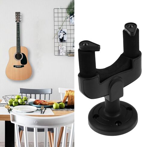 Guitar Wall Mount - Electric Guitar Wall Mount Hooks - Ukulele Rack Instrument Accessories for Mandolin Violin Banjo Display Collection Storage Organization in Saudi Arabia
