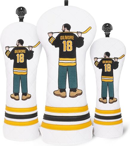 Golf Club Covers for Woods and Drivers Funny Movie Character, Driver |Fariway Wood |Hybrid Headcovers Exquisite Embroidery Craftsmanship in Saudi Arabia