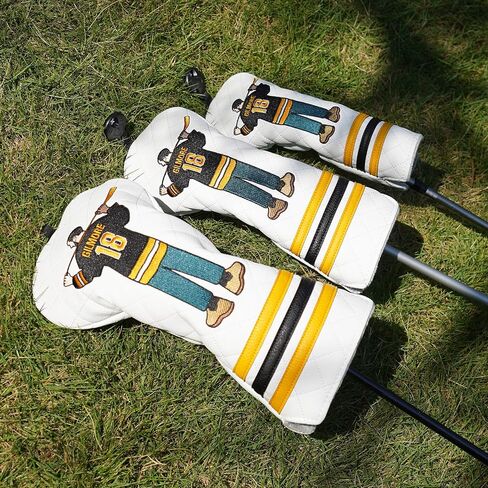 Golf Club Covers for Woods and Drivers Funny Movie Character, Driver |Fariway Wood |Hybrid Headcovers Exquisite Embroidery Craftsmanship in Saudi Arabia
