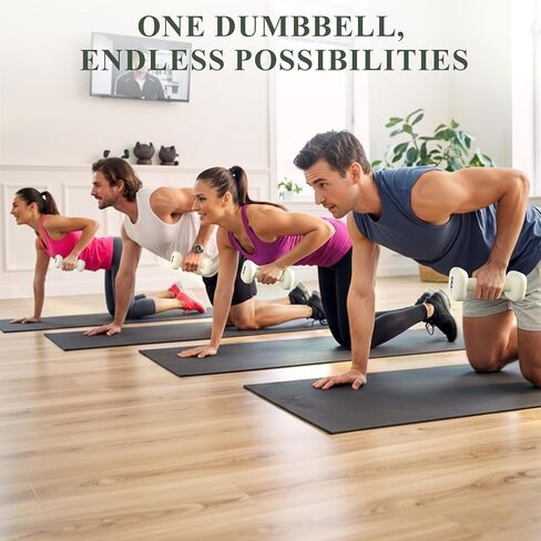 PAETA Dumbbells, Anti-Slip, Anti-Roll, Thick Handles, Free Weights, Square Dumbbells for Secure Workouts at Home, Weightlifting, and Personal Training in Kuwait