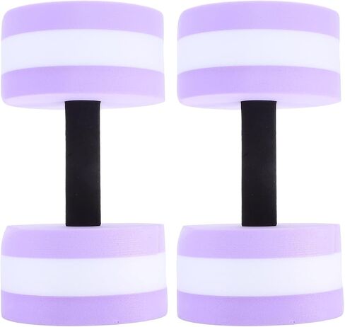 Totority Water Dumbbells 2Pcs Eva Foam Water Weights for Pool Exercise Aerobics Equipment Lightweight Buoyancy Resistance Fitness in Saudi Arabia