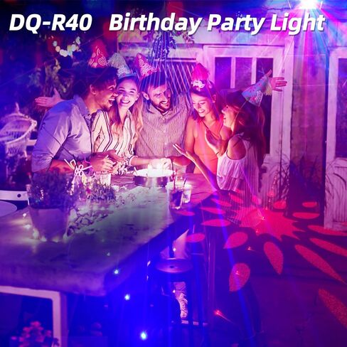 أضواء حفلات الديسكو - ضوء DJ ستروب صغير يعمل بالصوت، إضاءة LED محمولة لغرفة المنزل ولتجمع عائلة الكاريوكي in Kuwait