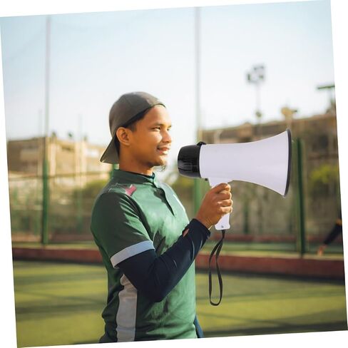 VICASKY Portable Handheld Megaphone Loudspeaker with Recording Function Plastic Small Size for Events Sports Cheerleading and Outdoor Use in Saudi Arabia