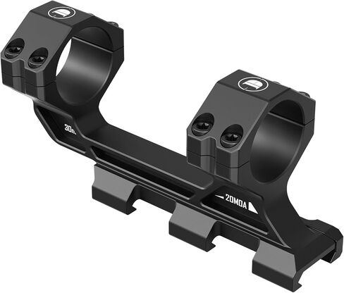 One-Piece 20 MOA Cantilever Scope Mounts 34mm or 30mm Tube High Precision Shockproof for Picatinny Rail in Saudi Arabia