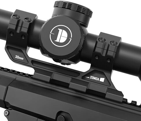 One-Piece 20 MOA Cantilever Scope Mounts 34mm or 30mm Tube High Precision Shockproof for Picatinny Rail in Saudi Arabia