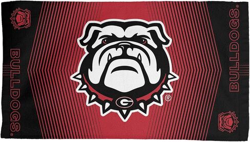 منشفة رياضية من الألياف الدقيقة من Northwest Georgia Bulldogs NCAA Hussle مقاس 24 × 42 بوصة in Saudi Arabia