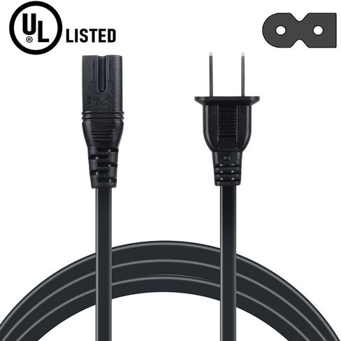 5ft AC Power Cord Outlet Socket Plug Cable Lead Compatible with The Singing Machine SML-383 SML-383P SML-383YP SML383YB Portable CD+G CDG Karaoke Player Machine in Saudi Arabia