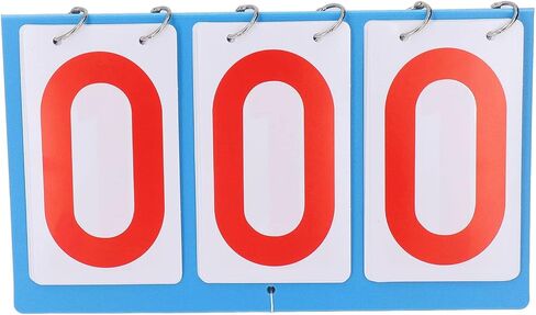 Portable 3 Digit Flip Scoreboard Multifunctional Score Keeper for Volleyball Basketball Table Tennis in Saudi Arabia