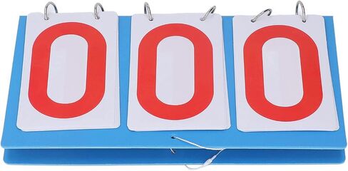 Portable 3 Digit Flip Scoreboard Multifunctional Score Keeper for Volleyball Basketball Table Tennis in Saudi Arabia
