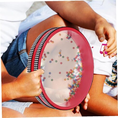 Double Sided Ocean Drum Sound Bath Instrument for Relaxation and Early Education Calming Bead Drum for Boy Girl and Adults for Home Nursery Yoga and Music Therapy Sessions in Saudi Arabia