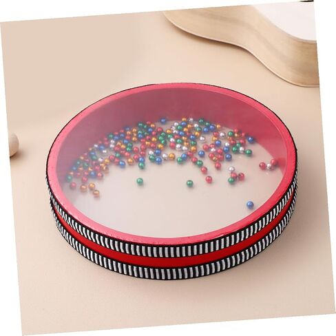 Double Sided Ocean Drum Sound Bath Instrument for Relaxation and Early Education Calming Bead Drum for Boy Girl and Adults for Home Nursery Yoga and Music Therapy Sessions in Saudi Arabia