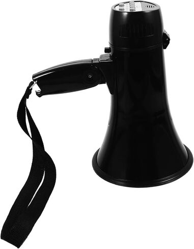 Milisten Handheld Megaphone Bullhorn for Sports Cheering Portable and Loud Speaker with Recording for Outdoor Events and Requires Aa Batteries in Saudi Arabia