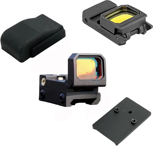 GOTICAL – Combo of 2 - RMR Cover Plate for Glock 17 19 26 Cut Slides with Front and Rear Sight RMT S2 in Saudi Arabia