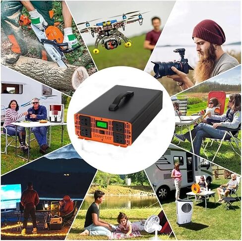 Inverter 10000W/12000W Inverter Converter Voltage Transformer DC 12/24/48/60V to AC 220V 110V(12V_110V(60HZ))(24V-110V(60HZ)) in Saudi Arabia