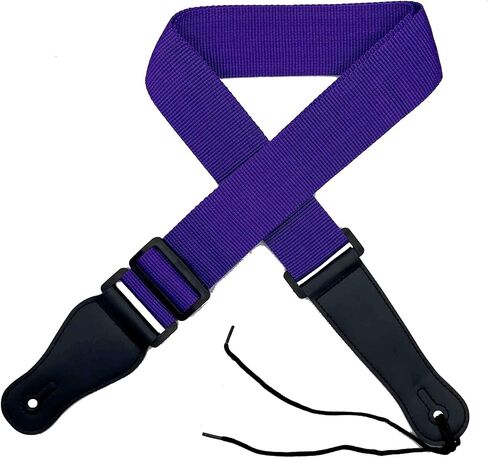 CMC Nylon Guitar Strap for Acoustic, Electric, Bass Instrument, Soft, with Adjustable Buckle, Long and Wide, in Saudi Arabia