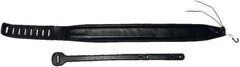 CMC Cowhide Leather Guitar Strap for Acoustic, Electric, Bass Instrument, Premium, Adjustable, 3 1/4" Wide, in Saudi Arabia