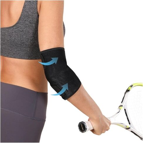 Elbow pad Unisex Adjustable Neoprene Elbow Support Brace - Comfortable Sports Fitness Men and Women Elbow Guard in Saudi Arabia