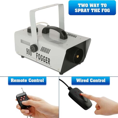 TCFUNDY 900W آلة الضباب 2PCS آلة الدخان المرحلة مبيد مع جهاز التحكم عن بعد السلكية التحكم لجميع القديسين الزفاف ديسكو نادي عيد الميلاد حزب DJ الأداء in Kuwait